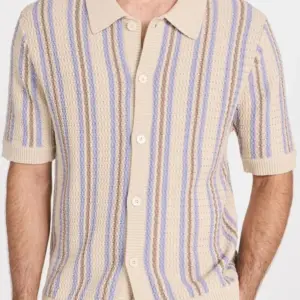 Men's Harbor Stripe Short Sleeve Shirt